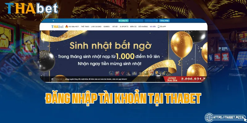 Đăng nhập THAbet